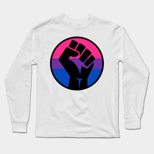 Bi Pride Fist Long Sleeve T-Shirt